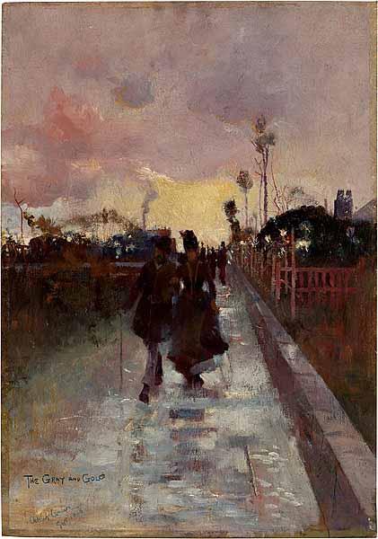 Charles conder Going Home Germany oil painting art